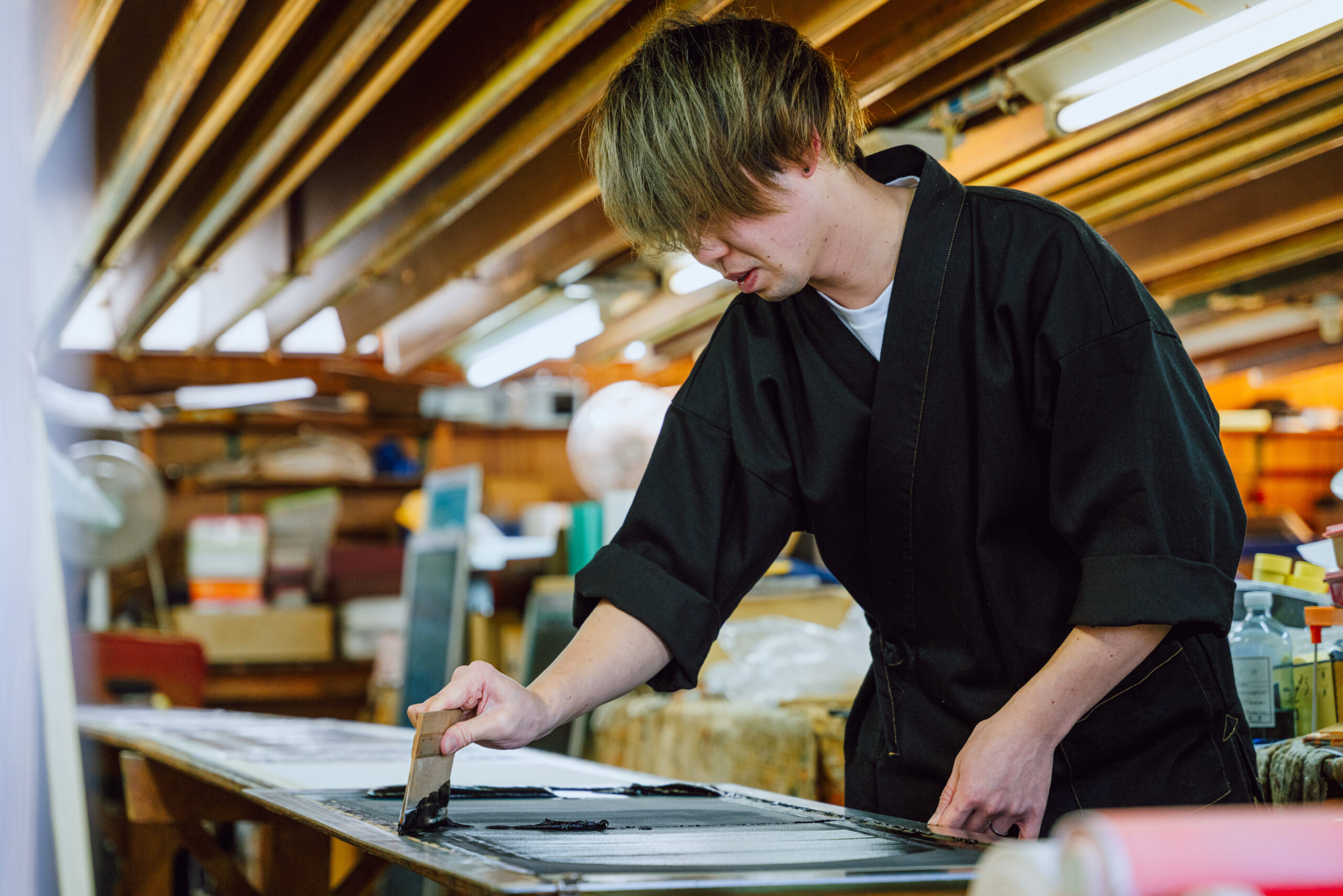 Kyoto Kimono Atelier Tour & Gold Leaf Crafting Experience