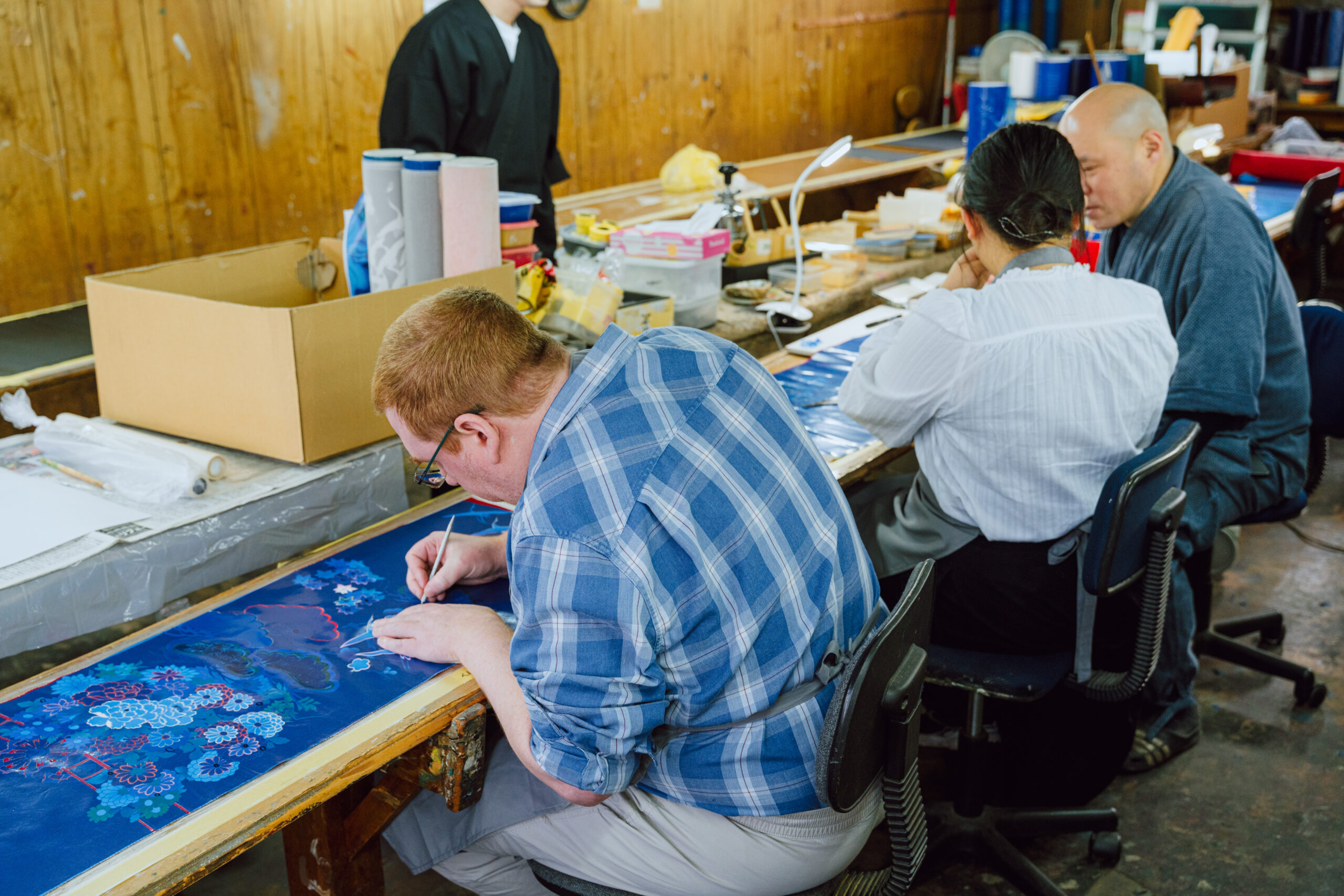 Kyoto Kimono Atelier Tour & Hands-on Artisan Experience