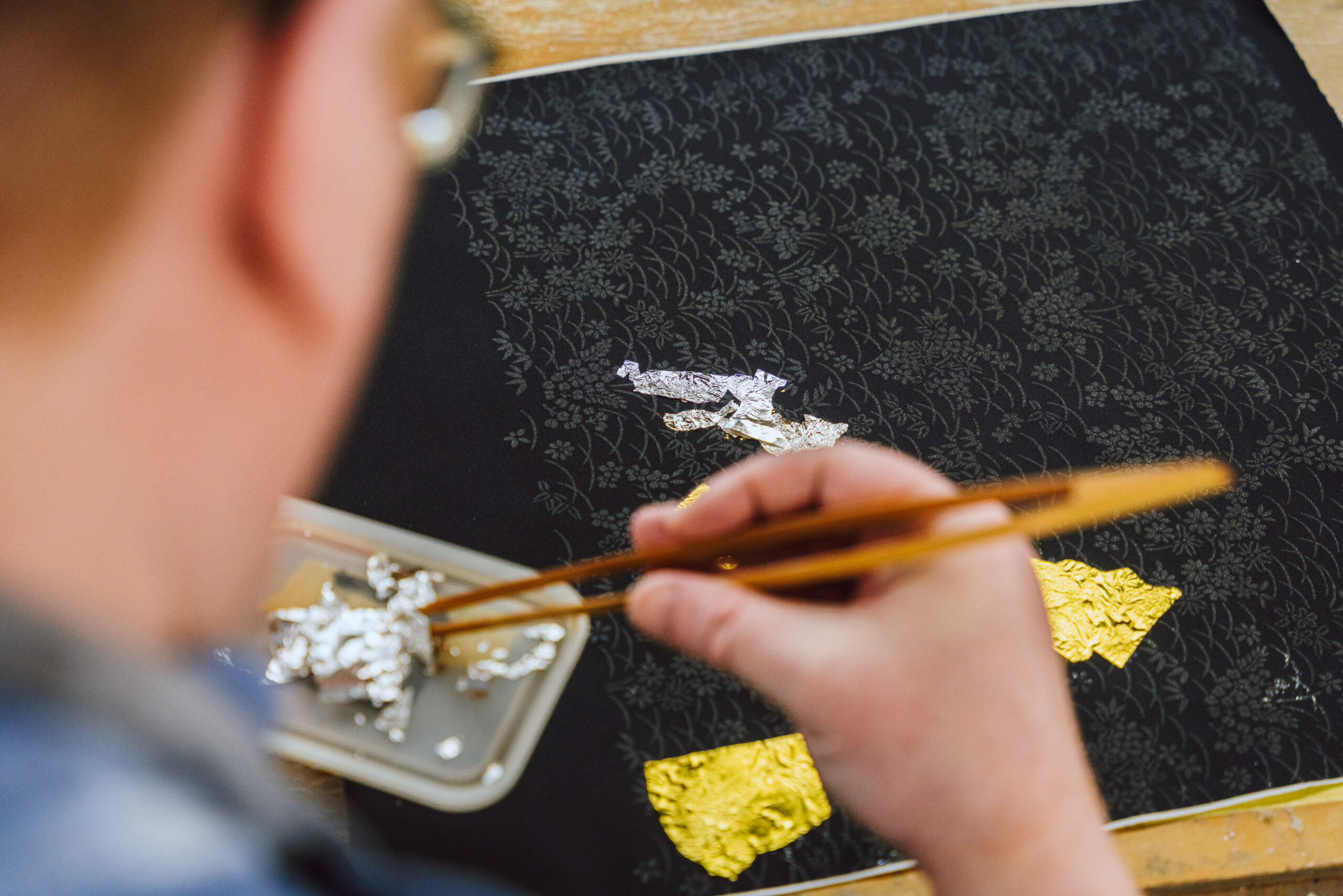 Kyoto Kimono Atelier Tour & Hands-on Artisan Experience