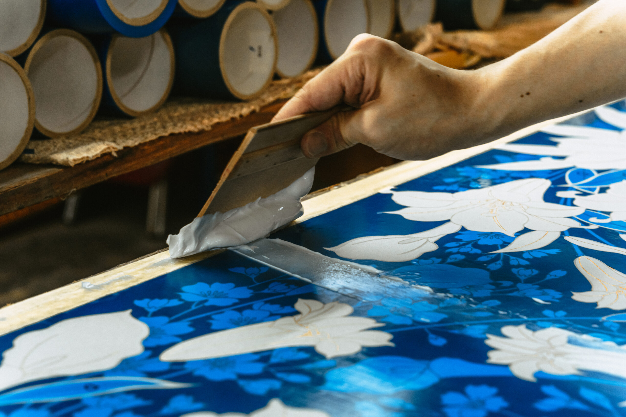 Kyoto Kimono Atelier Tour by Traditional Craftsman
